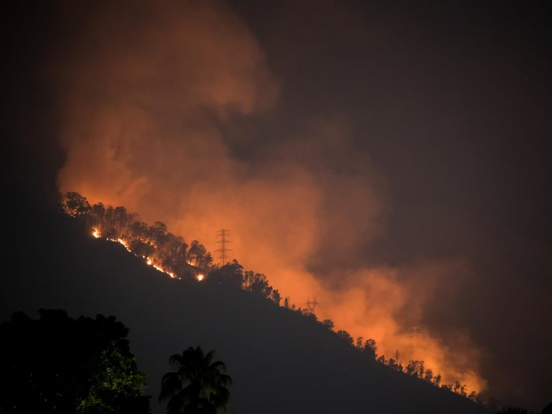 Incendio en El Ávila: ministro dice que incrementaron "pie de fuerza" para controlar llamas