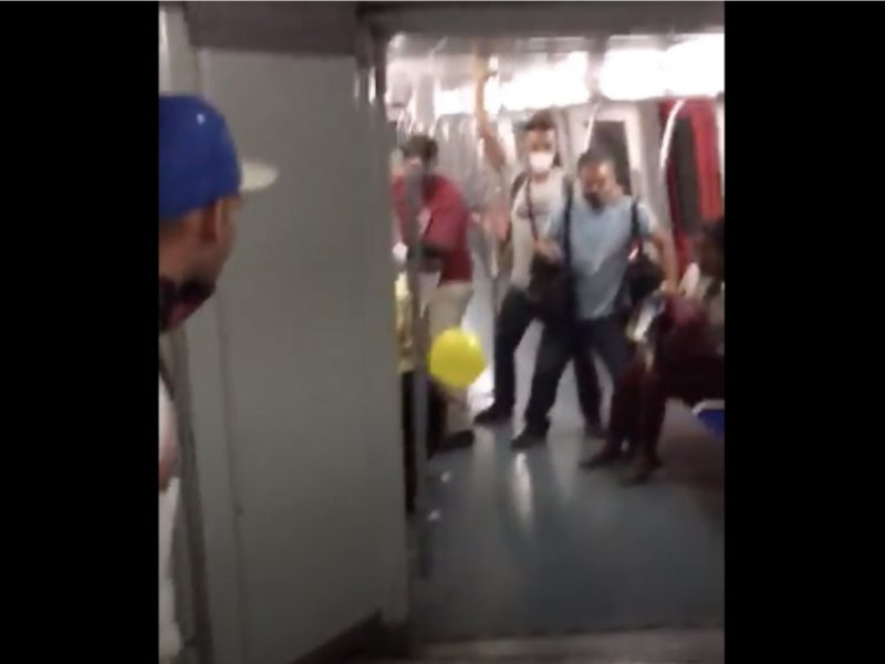 Tren del metro de Caracas se descarriló entre Petare y Palo Verde reportan usuarios