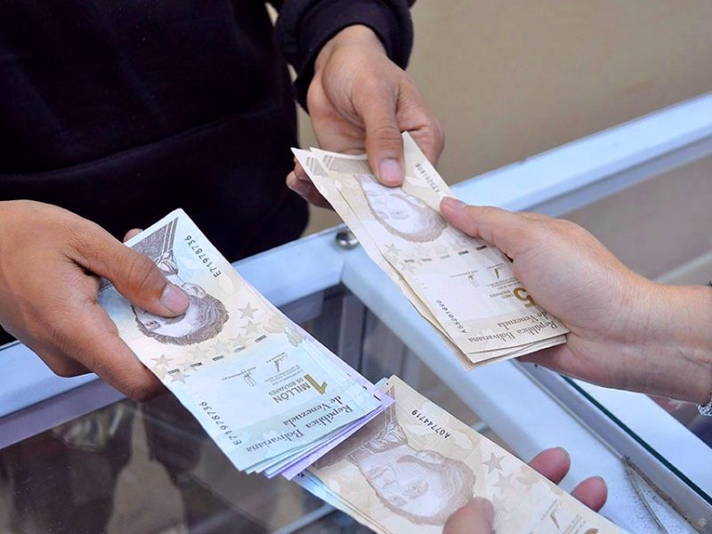 Cambiar a bolívares