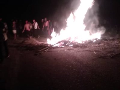 Protestan en La Pastora (Lara) tras ocho días de apagón