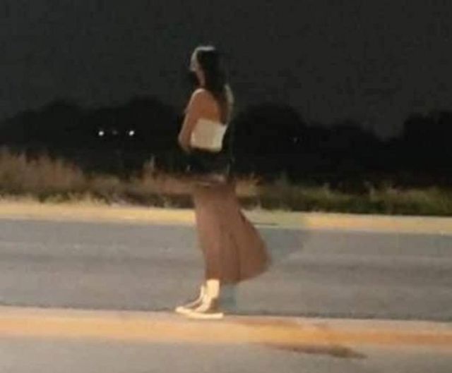Supuesta última foto de Escobar tomada por el conductor que la recogió y luego dejó.