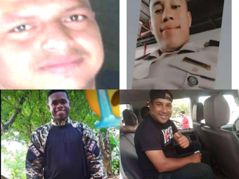 Cuatro funcionarios