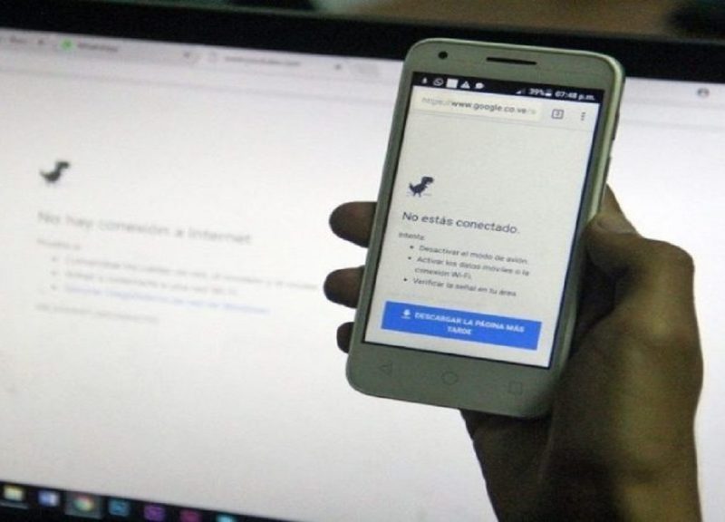 Cantv reporta caída de plataforma "para acceder al servicio de Internet"