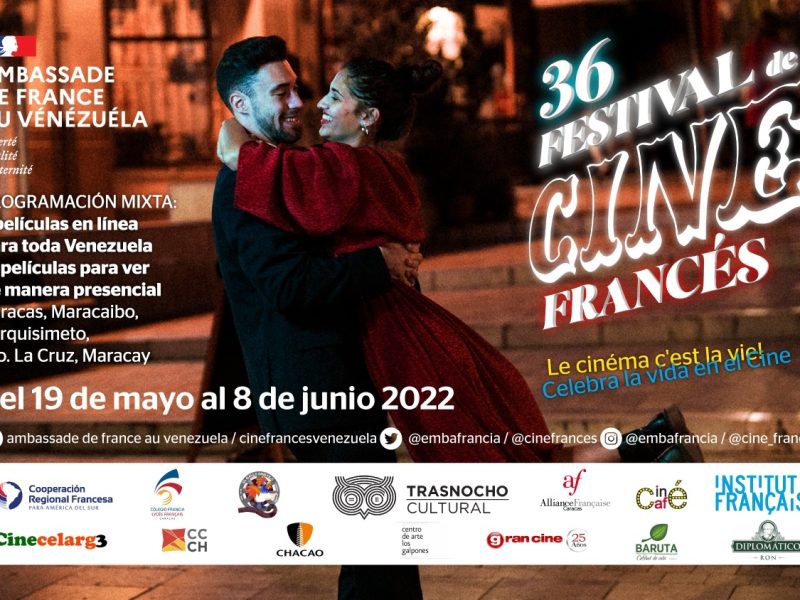 Edición 36 del festival de cine francés en Venezuela celebra la vida