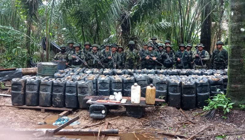 Militares incautan 50 kilos de explosivos en Apure