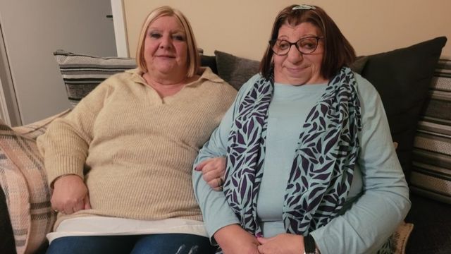 Janet Craven y su hermana Jackie Blackall