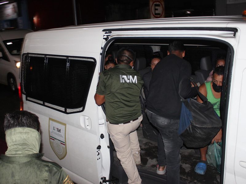 México realiza operativos en su frontera sur para impedir caravana migrante a realizase este #6Jun