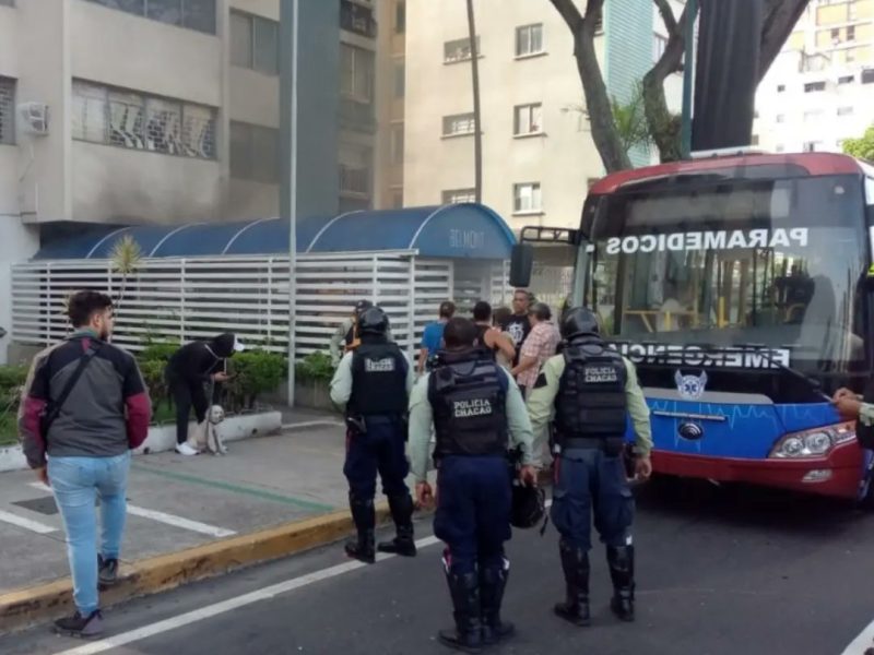 Traffic Center recomienda tomar vías alternas para ingresar por el municipio Chacao, debido al cierre de la avenida Luis Roche