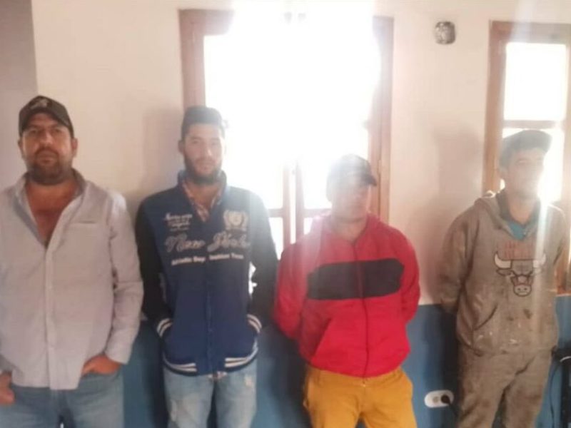 Según informó Saab, detuvieron a 12 personas por ocupación Ilícita en Áreas Protegidas y Contravención a Planes de Ordenación del Territorio.