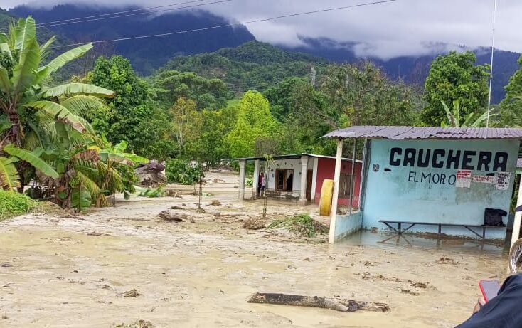 Estas lluvias afectó a unas 80 viviendas y 60 familias, quienes perdieron sus enseres, en Mérida.