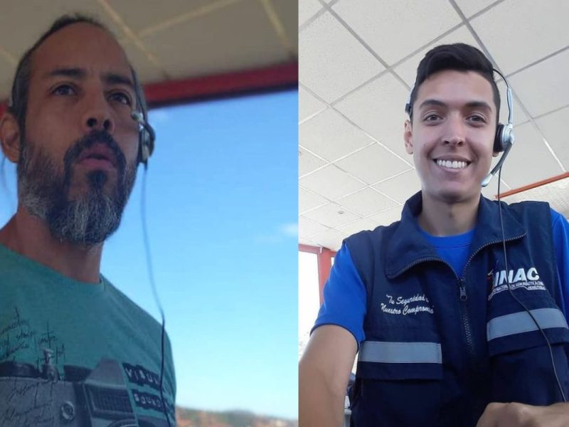 Excarcelan a controladores aéros Derbys Rodríguez y Guillermo González este #13Jun