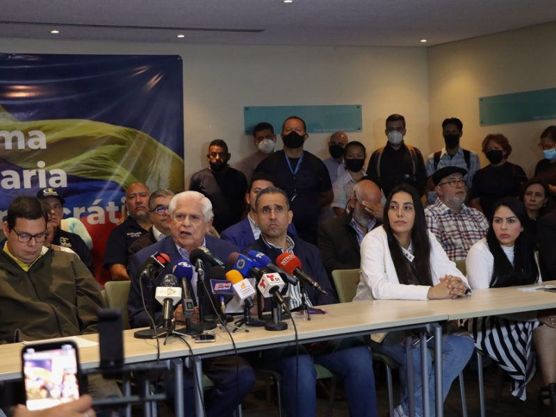 Partidos de la Plataforma Unitaria exigen cronograma para la elección presidencial