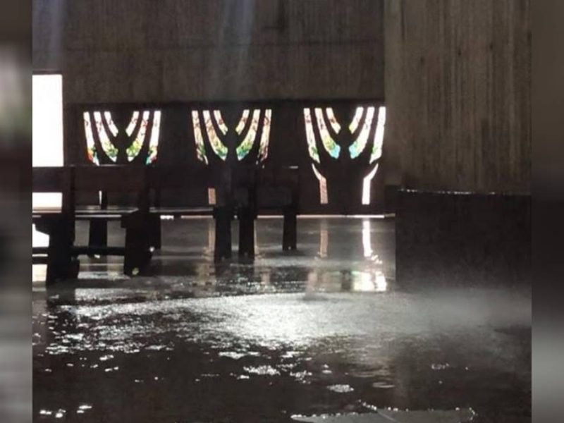 CEV colecta dinero para reparar el templo de la Virgen de Coromoto