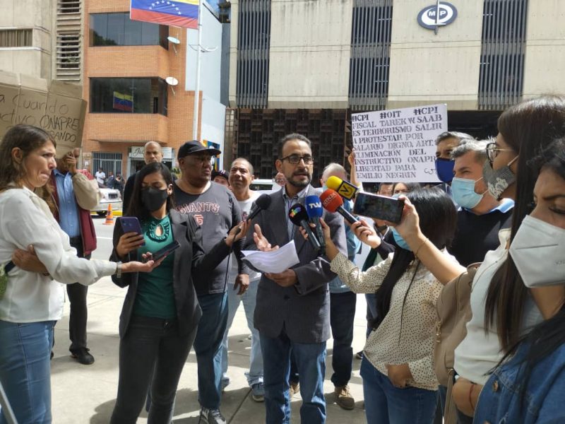 Sectores sociales piden ante el Ministerio Público el cese de la represión y libertad de los presos políticos