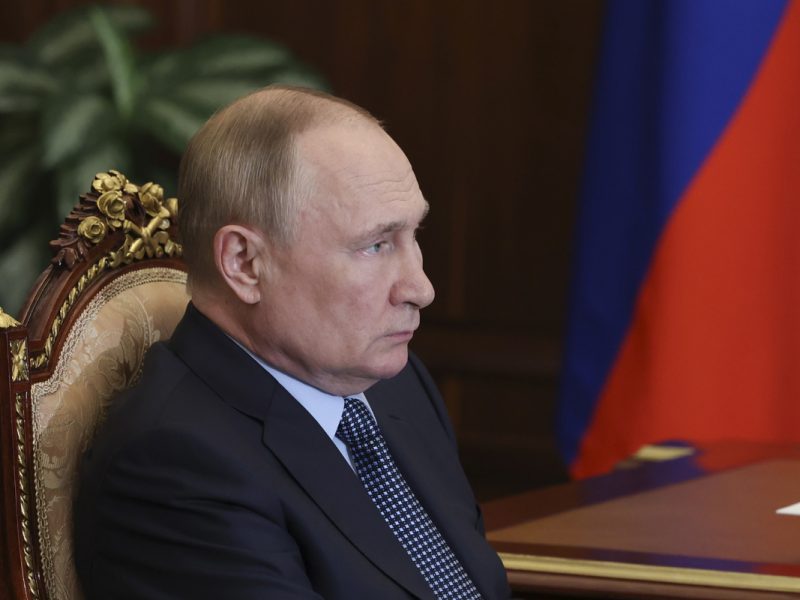 Vladimir Putin, presidente de Rusia - Moscu