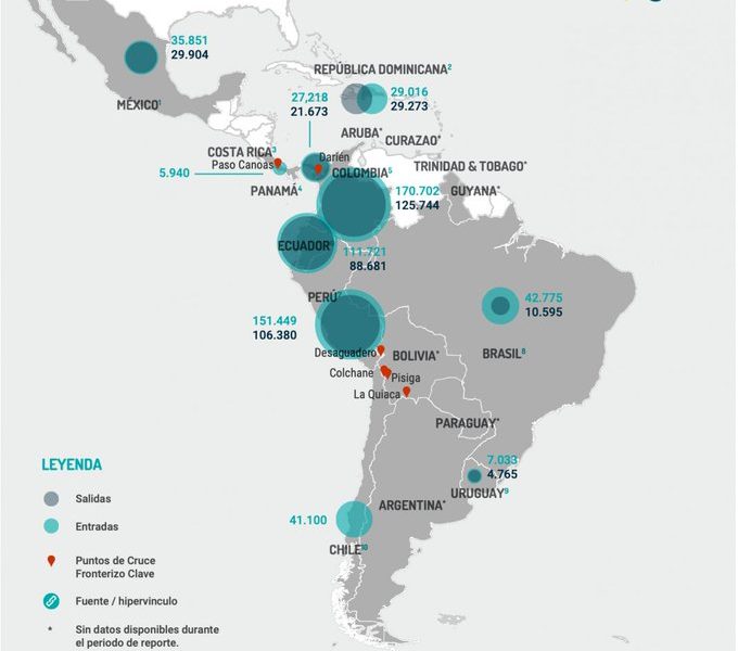 Se incrementa el uso de caminos irregulares en México para llegar a EE UU, según reporte R4V