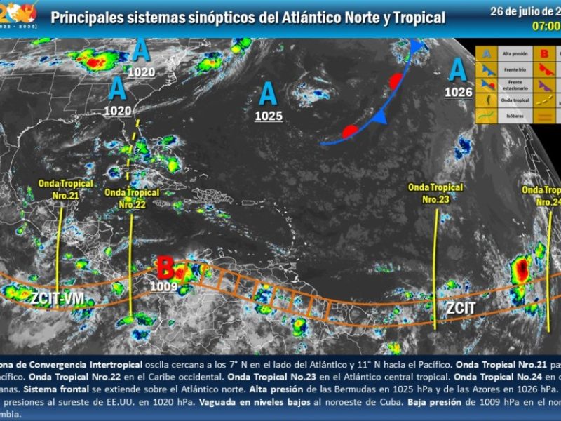 Lluvias de "intensidad variable" en el occidente y los llanos venezolanos