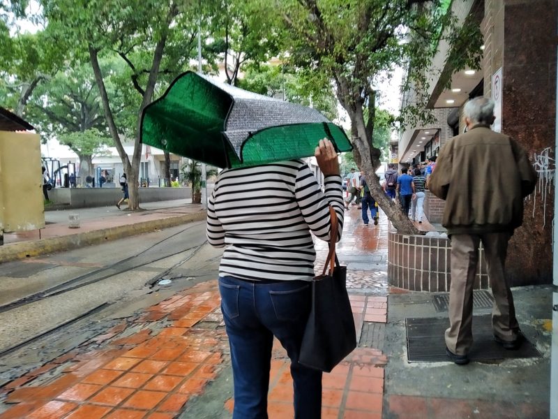 Lluvias en gran parte del país