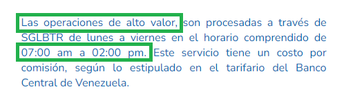 Transferencias Inmediatas