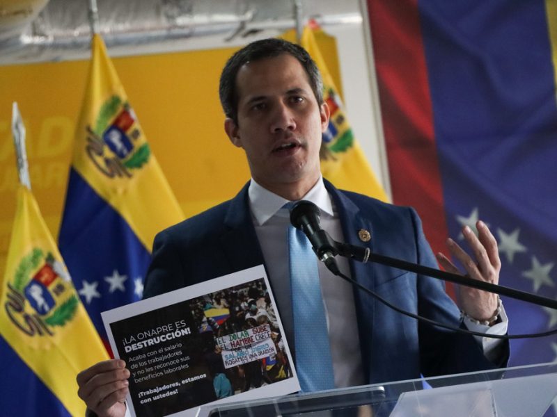 Oro venezolano en Inglaterra se mantendrá "lejos" del Gobierno, afirma Guaidó