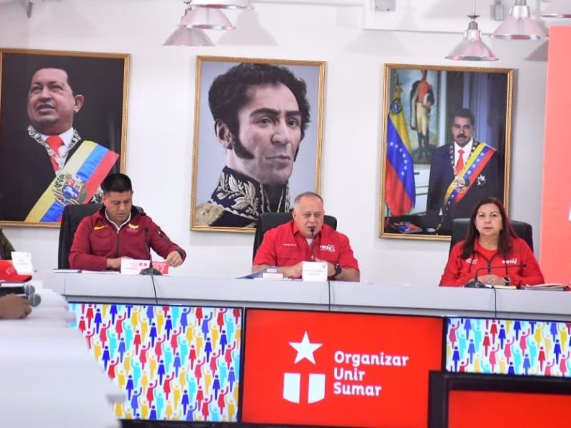 Estructuras de base del Psuv durarán cuatro años en sus cargos, dice Cabello