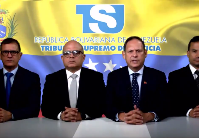 Presidente interino no ha rendido cuentas a magistrados en el exilio