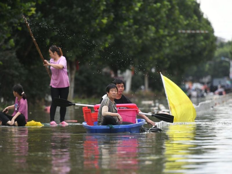 16 muertos en china por lluvias