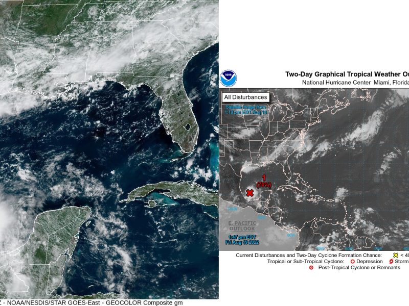 Potencial tormenta, cuarta de la temporada, se espera en el Golfo de México