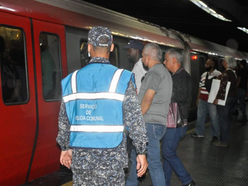 PNB activa plan de seguridad en el Metro de Caracas