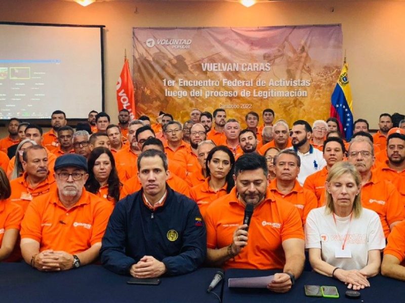 Voluntad Popular propone hacer primarias en primer trimestre de 2023