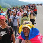 Guardia Nacional de México cierra el paso a la caravana migrante
