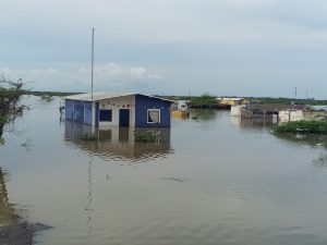 Evalúan daños por lluvia en La Guajira