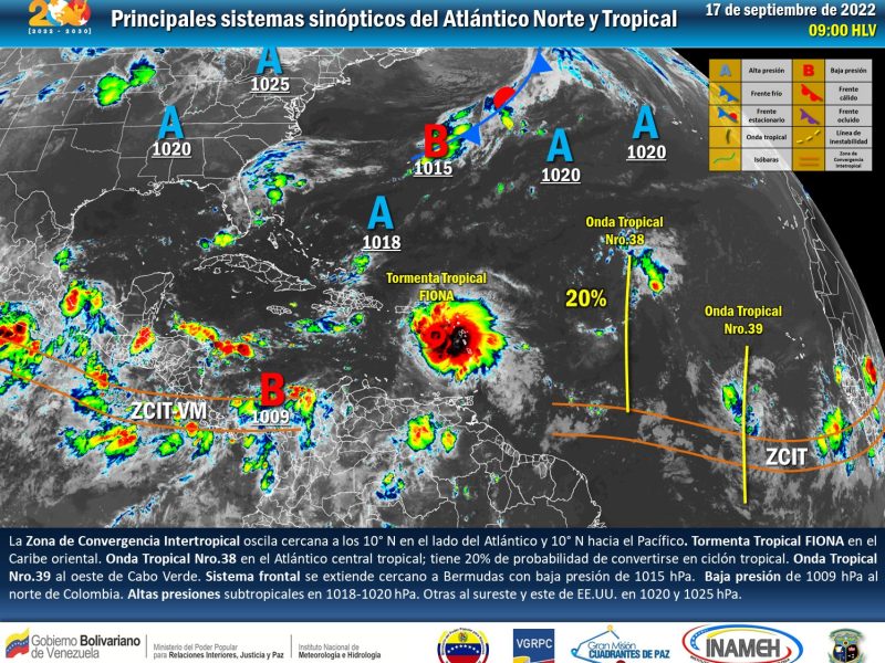 Temperaturas de hasta 39 grados Celsius afectarán a 8 regiones del país #17Sep