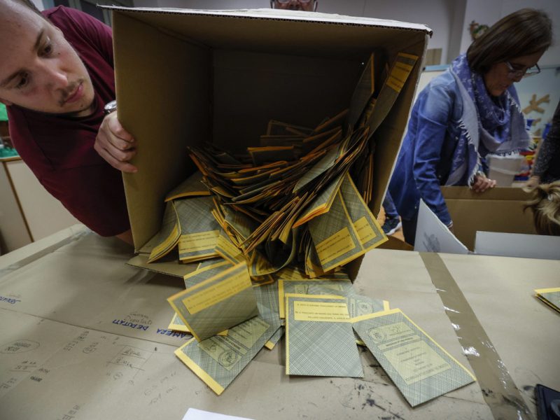 La derecha gana elecciones en Italia con un 42,2 %, según proyección