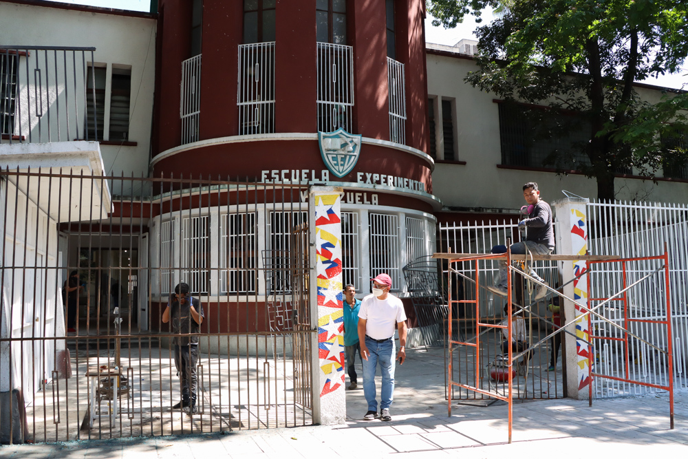 En obras: así están algunos colegios de Caracas a menos de una semana de empezar las clases