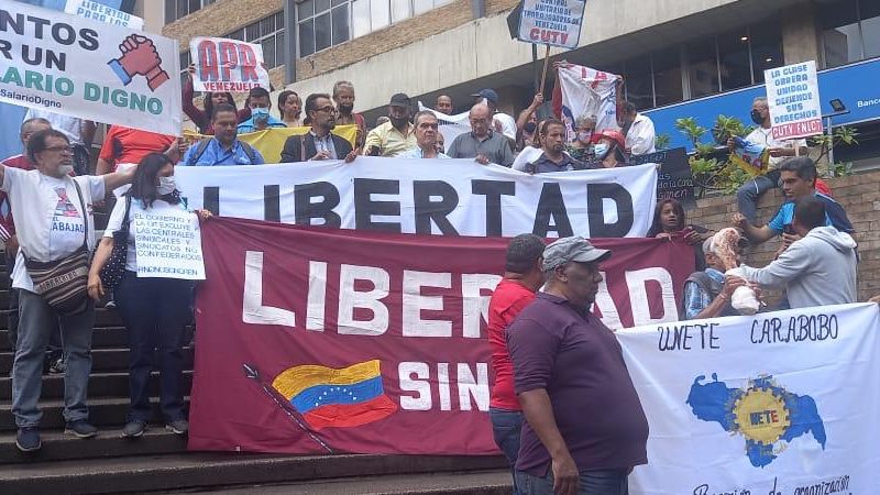 Denuncian que libertad de sindicalistas fue condicionada a memorándum de la OIT