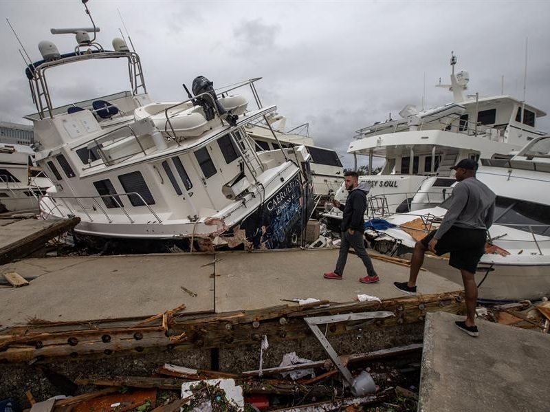 Ian deja destrucción a su paso por Florida (Fotogalería)