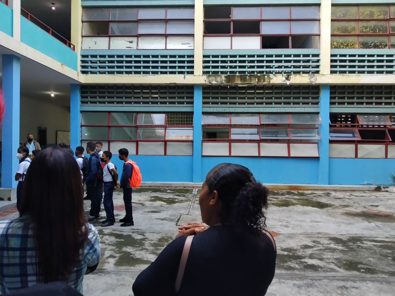 Regreso a clases- Liceo Luis Navarro- 3 de octubre