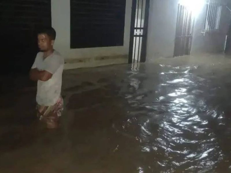 Casi un centenar de familias quedaron afectadas por lluvias en Trujillo