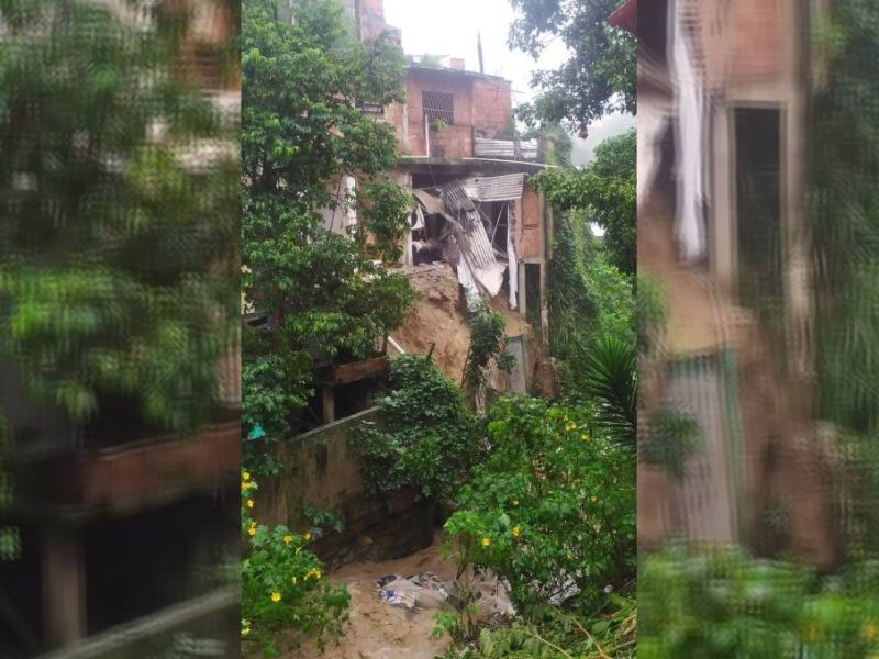 Lluvias en Caracas: se desbordó la quebrada Macayapa en Catia