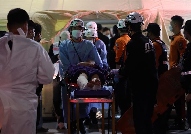 Una aparente estampida durante Halloween deja al menos 59 muertos en Corea del Sur