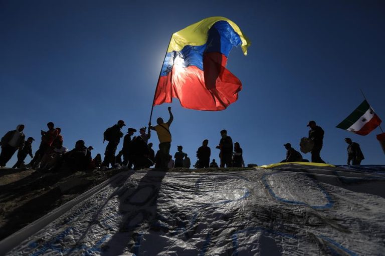 Cómo viven venezolanos migrantes en Ciudad Juárez (Fotos)