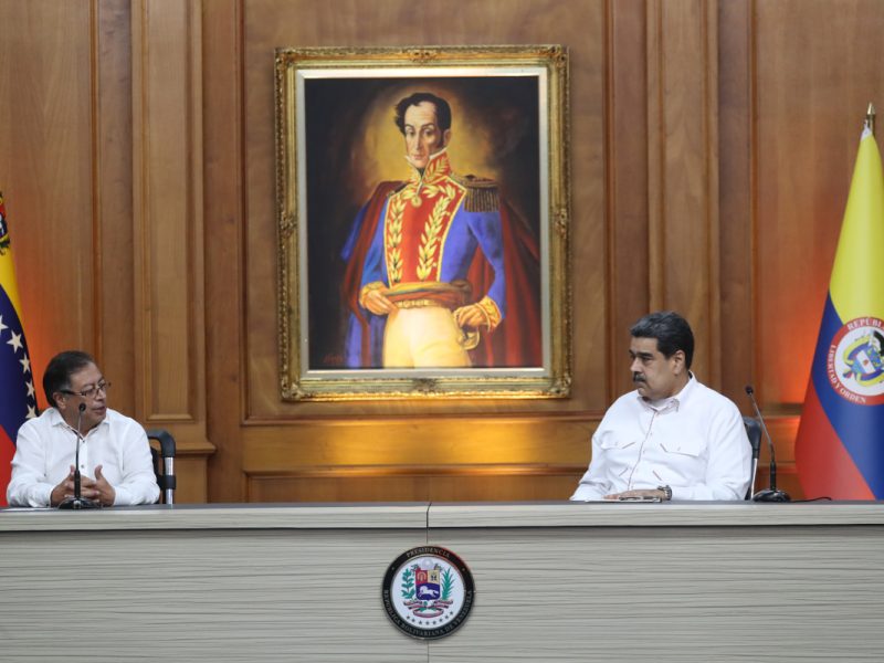 Cinco claves de la visita de cinco horas del presidente Gustavo Petro a Caracas