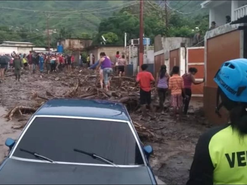 Lluvias en Anzoátegui