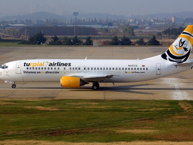 Turpial Airlines volará a Bogotá desde Valencia a partir del 20 de marzo