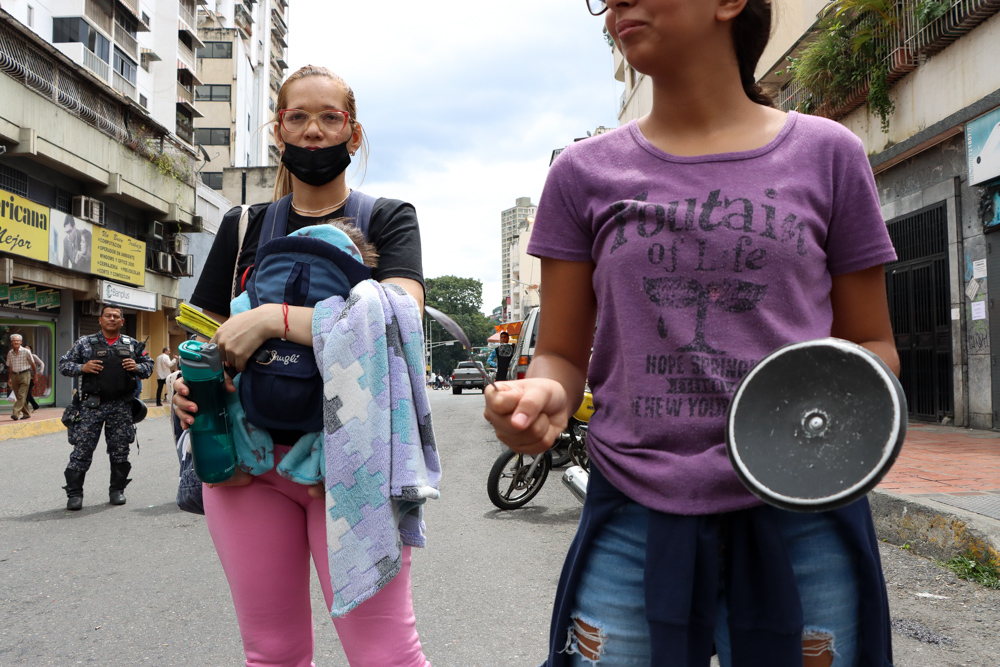 La Candelaria- protesta por agua (Mairet Chourio)