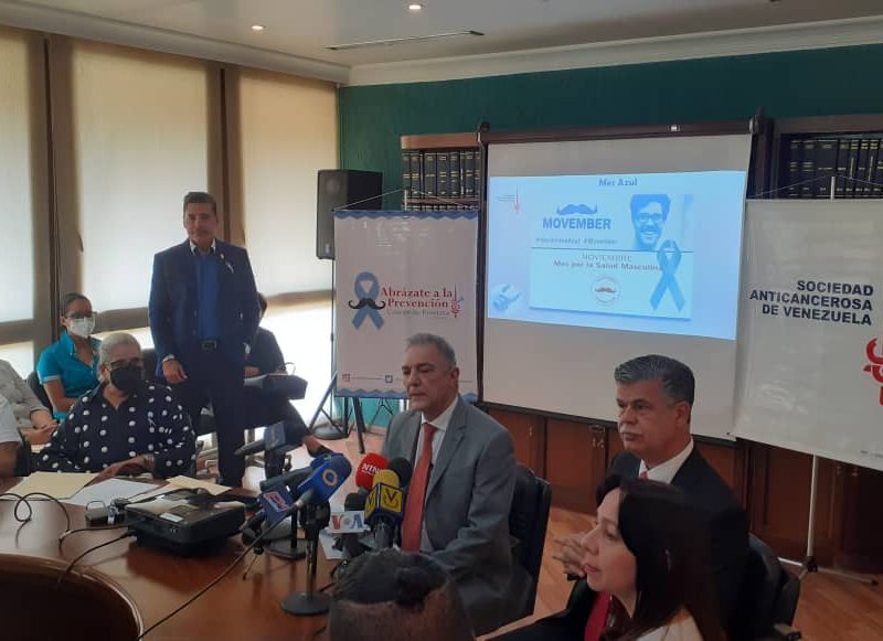 Cada día mueren 10 hombres por cáncer de próstata en Venezuela, según Sociedad Anticancerosa