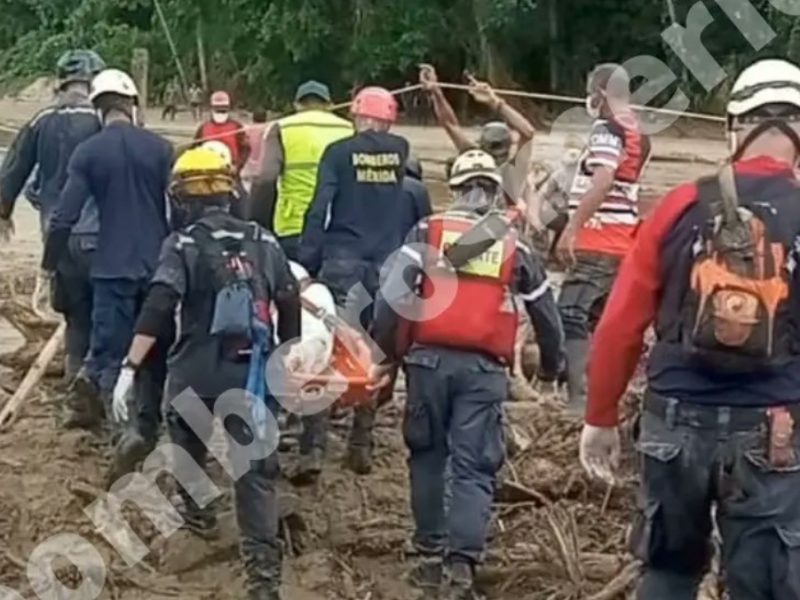 Bomberos de Mérida encuentran cadáver de hombre desaparecido por las lluvias