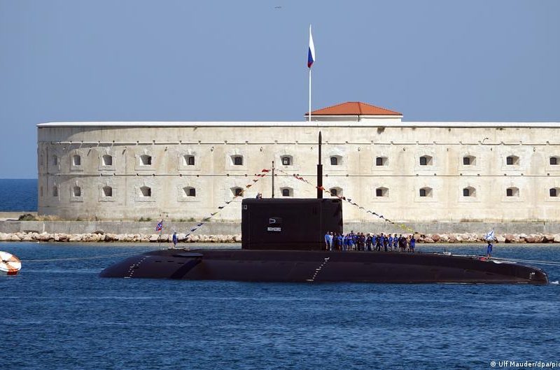 Rusia construye fortificaciones en la península de Crimea