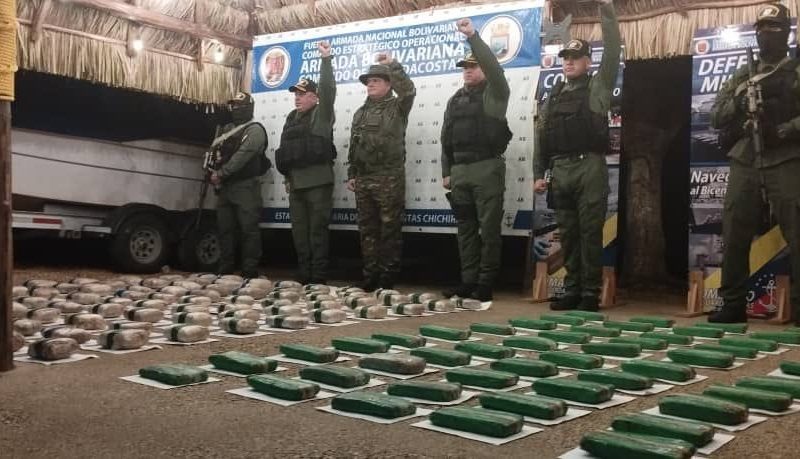 Militares incautan 95 kilos de marihuana en parque nacional Morrocoy